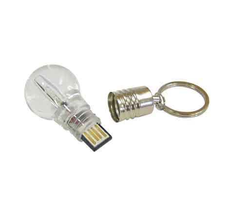 Bulb Shaped USB Flash Drive LED