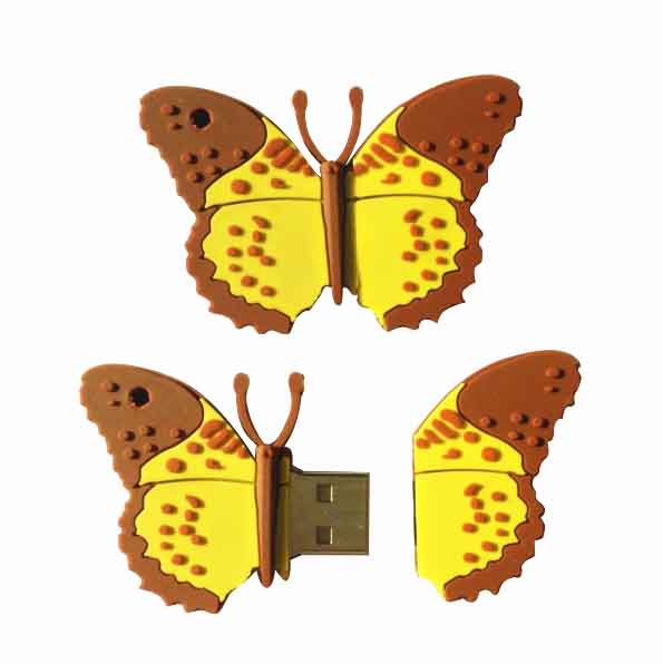 Butterfly Shaped USB Flash Drive
