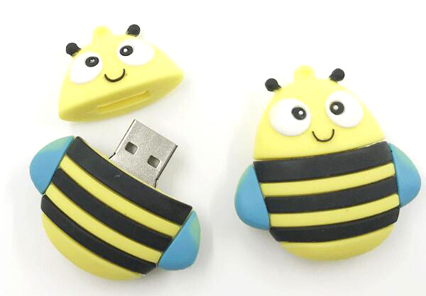 Honey Bee Shaped USB Flash Drive