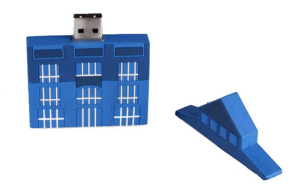 PVC Building Shaped USB Flash Drive