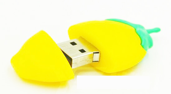 Mango Shaped USB Flash Pen Drive