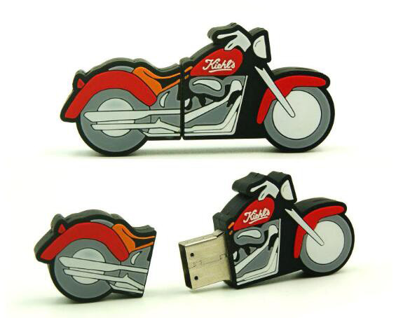 Motorcycle Shaped USB Flash Drive