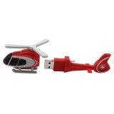 Helicopter Shaped PVC USB Flash Drive