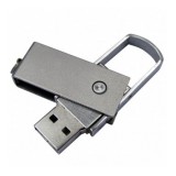 Twister USB Metal Swivel Pen Drive