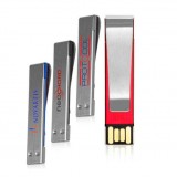 Tie Metal Clip USB Flash Drive