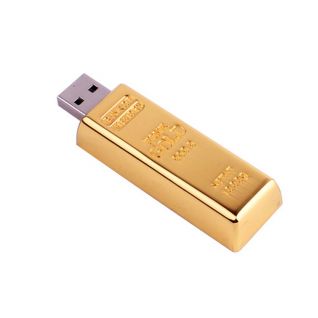 Gold Bar USB Flash Drive