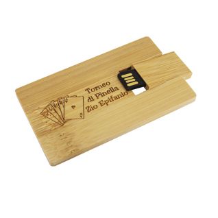 Wooden Card USB Drive