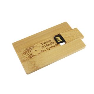 Bamboo Card USB Drive