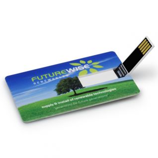 Credit Card Shaped USB Drive