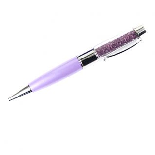 Crystal ballpoint pen USB drive