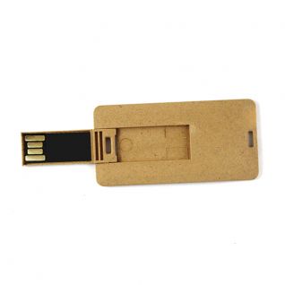 Mini Wheat Straw Card USB Drive