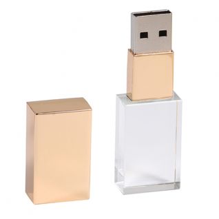 LED crystal USB drive