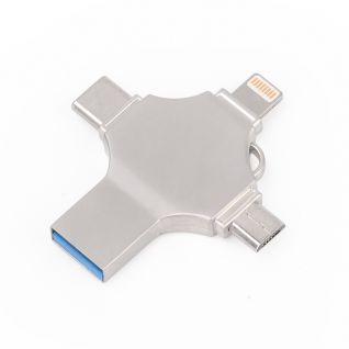 Triple interface OTG USB drive