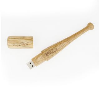 Baseball Bat Shaped USB Drive