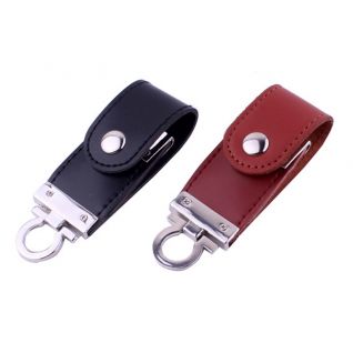 Genuine leather USB drive