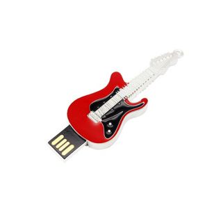 metal guitar shaped USB drive