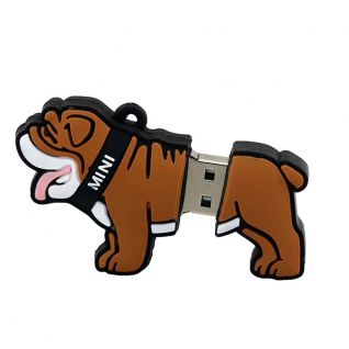 Bulldog Shaped USB Drive