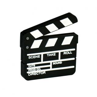 Film Clapper Shaped USB Drive