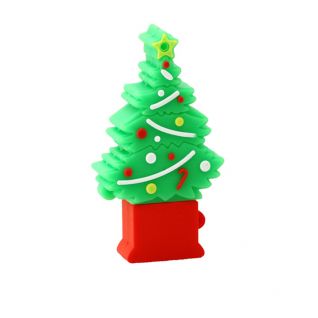 Christmas tree shaped USB drive