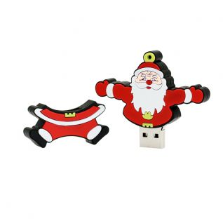 Santa Claus shaped USB drive