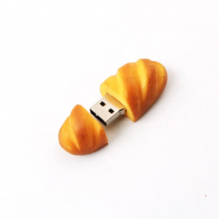 baguette bread shaped USB drive