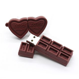 chocolate shaped USB drive