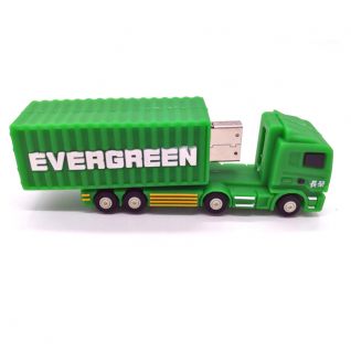 container truck shaped USB drive