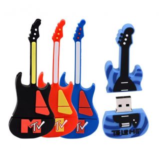 custom guitar shaped USB drive