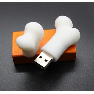 customized bone shaped USB drive