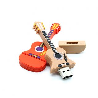 customized classical guitar shaped USB drive