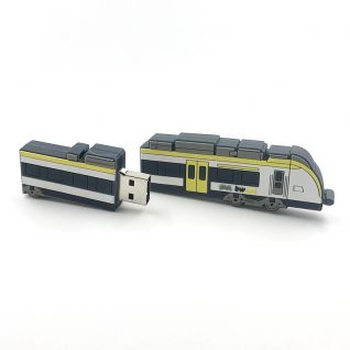 customized train shaped USB drive