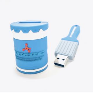 paint bucket shaped USB drive