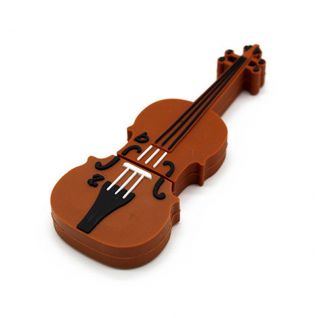 custom made violin shaped USB drive